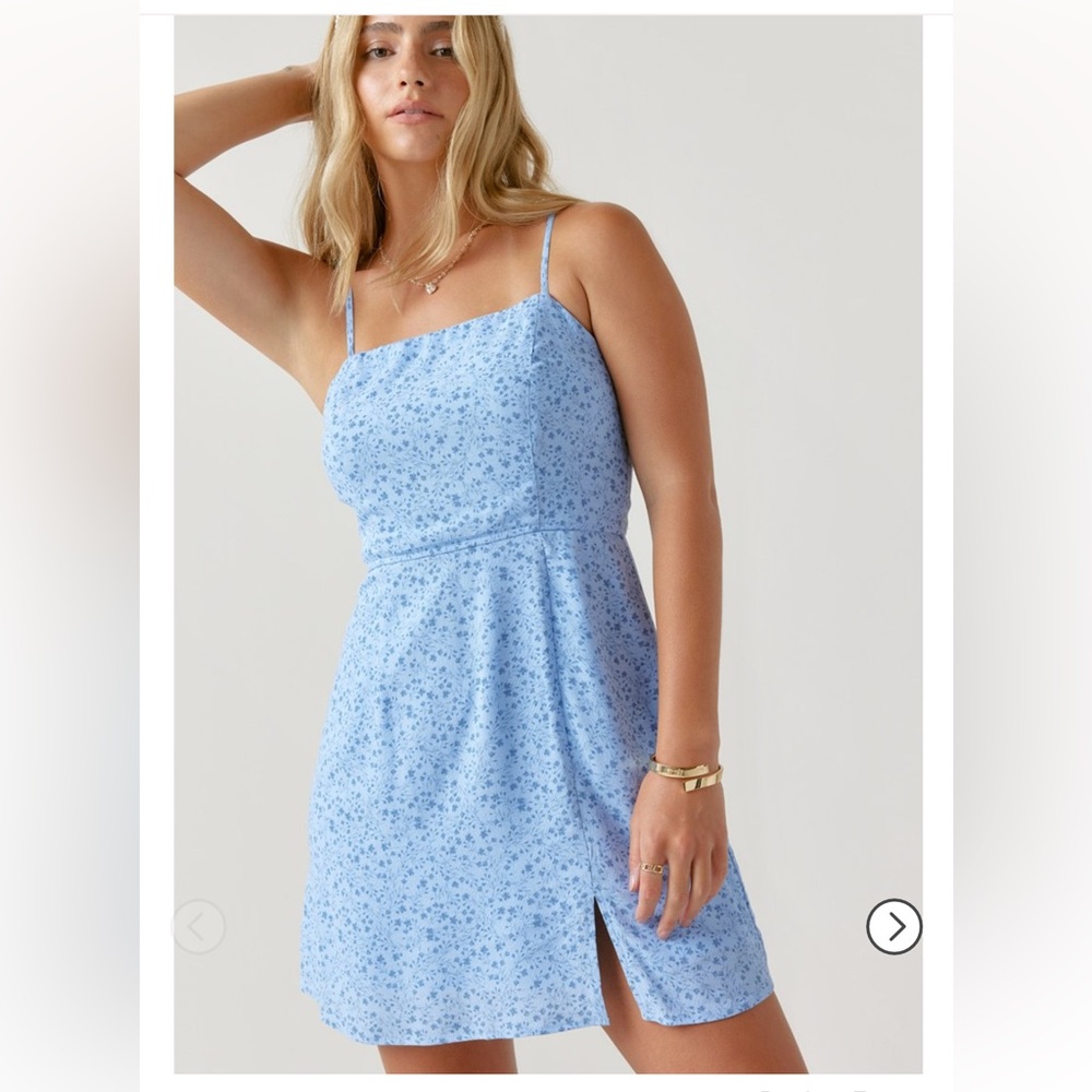 Holly floral mini dress